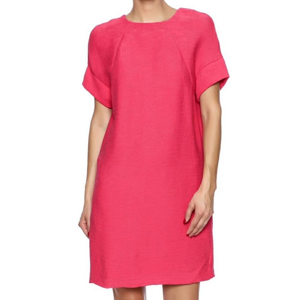 FRNCH Textured Shift Dress Size L NWT